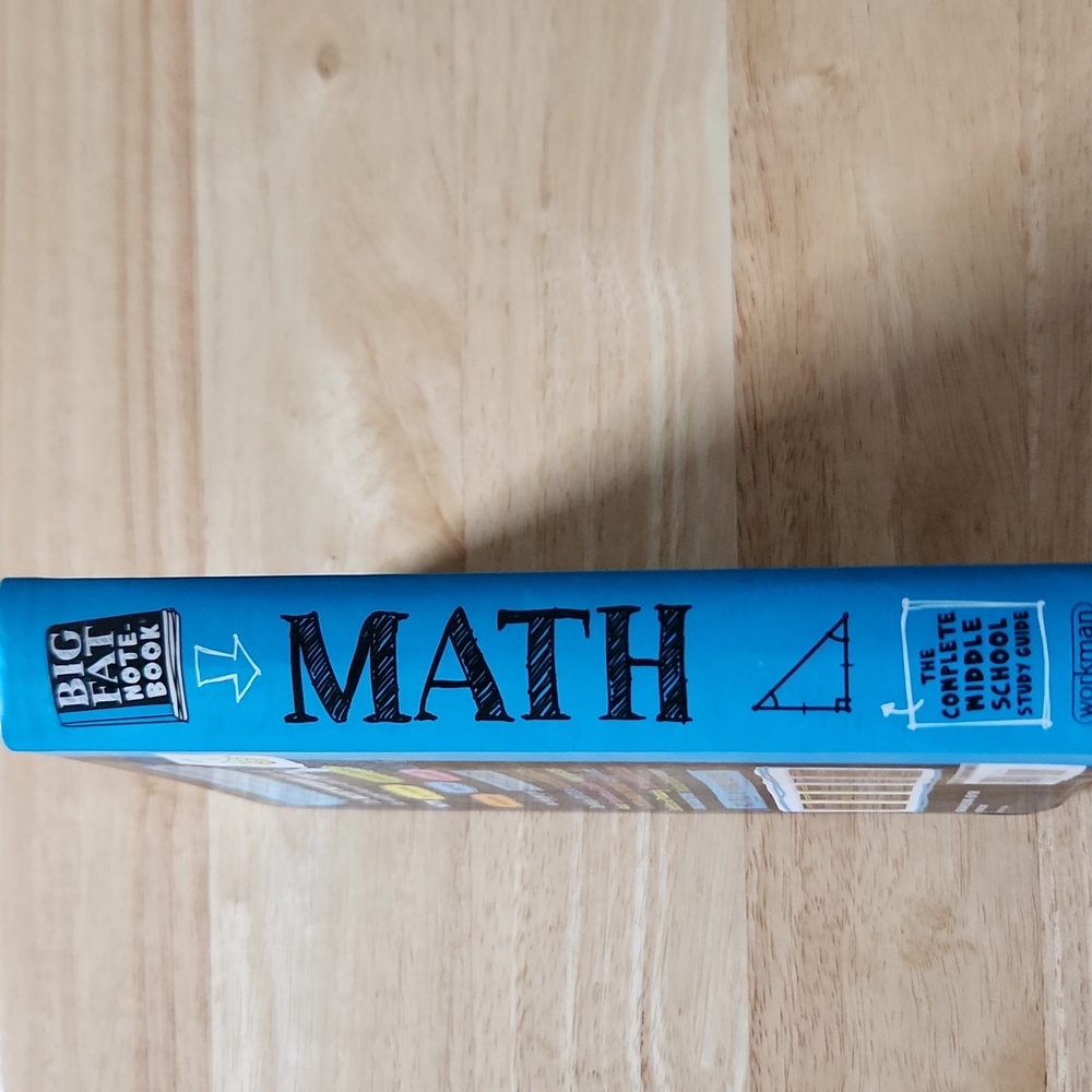 Middle School BIG FAT Notebook For Math Study Guide - Picture 2 of 3